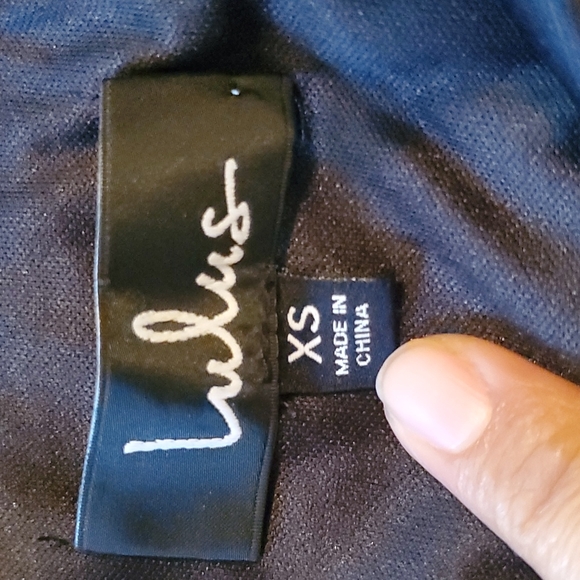 Lulu's Navy Blue Strapless Midi Dress - Picture 5 of 9